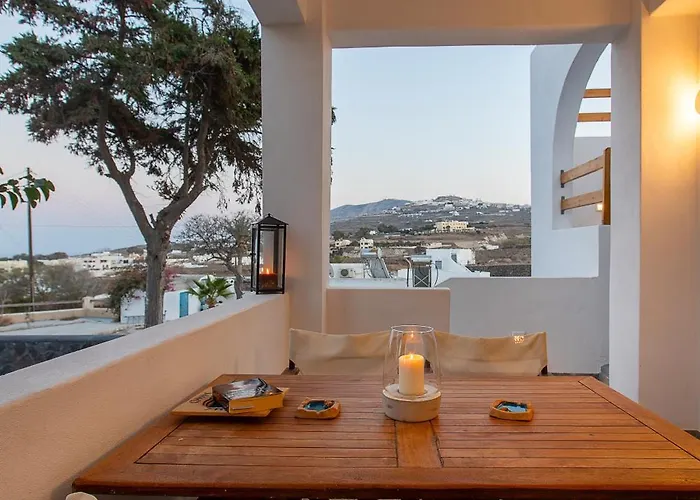 Santorini Villatzio Vakantiehuis Mesariá